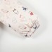 Fun Full Print Puppy Plush Collar Cotton Jacket for Women