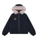 Retro minimalist hooded cotton collar women's clothing Retro minimalist hooded cotton collar women's clothing