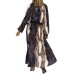 Fashion Color-block V-neck Long Sleeve Dress for Women