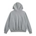 Hooded sweatshirt with patchwork