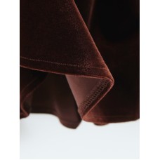 Long Sleeve Coffee Velvet Shirt for Women Long Sleeve Coffee Velvet Shirt for Women
