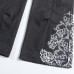 Plant printed denim bell bottoms