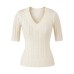 V-neck short sleeved top for women