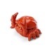 Crab Ceramic Ashtray Small Tea Pet for Office, Home, Living Room with Lid to Prevent Ash from Flying, Chinese Style Cute Decorative Ornament