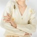 Chic Lightweight Knit Cardigan for Women, V-Neck, Short Length Chic Lightweight Knit Cardigan for Women, V-Neck, Short Length