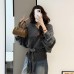 Lazy V-neck Sweater with Batwing Sleeves
