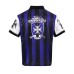 Retro contrasting striped short sleeved T-shirt
