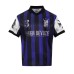 Retro contrasting striped short sleeved T-shirt