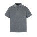 Solid-colored textured knit short sleeves