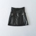 Slim fit high waisted skirt