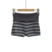 Striped contrasting knitted shorts Striped contrasting knitted shorts