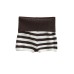 Striped contrasting knitted shorts Striped contrasting knitted shorts