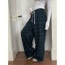 Plaid Casual Pants Men Spring Autumn New Loose Fashion Versatile Long Trousers