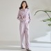 Casual Hoodie Set | Soft and Comfortable Hooded Sweatshirt / Wide Leg Straight Pants