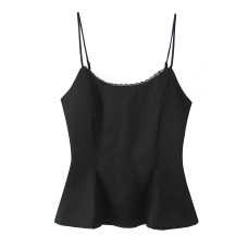 Lace lace waist cinching slimming top Lace lace waist cinching slimming top