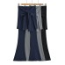 Waist tied slightly flared pants long pants
