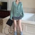 Choker Strapless Knit Top for Women with V-Neck and Layered Design Choker Strapless Knit Top for Women with V-Neck and Layered Design