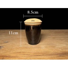 Ding ware coarse porcelain water jars, cups, and urns