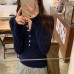 Seductive Unique Half-Open Neck Basic T-Shirt
