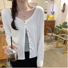Chic Loose Long Sleeve Cardigan Outerwear for Women