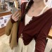 Chic Loose Long Sleeve Cardigan Outerwear for Women