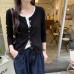 Chic Loose Long Sleeve Cardigan Outerwear for Women