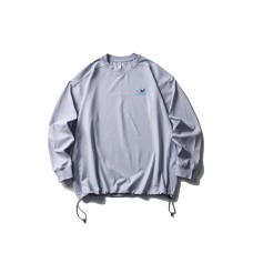 Outdoor Mountain Style Loose Long Sleeve T-Shirt Unisex Sweatshirt Athletic Top