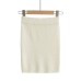 Knitted hip hugging skirt