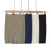 Knitted hip hugging skirt