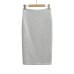 High waisted hip hugging long skirt