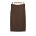 High waisted hip hugging long skirt