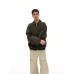 Washed Leopard Print Cargo Jacket Unisex Design Sense Outerwear