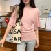 Irregular High-Waist Pleated Crop Top for Women