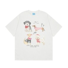 Short Sleeve T-Shirt for Women Casual All-Match Cotton Round Neck 