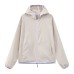 Color-Blocking Hooded Windbreaker Jacket Casual Training Sport Cardigan