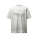 Gradient spray dyeing for dirty short sleeves