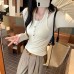 Choker Neck False Two-Piece Design Long Sleeve Inner Top for Women Choker Neck False Two-Piece Design Long Sleeve Inner Top for Women