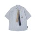 Checkered short sleeved shirt