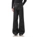 Embroidered Casual Straight-Leg Tapered Slim Fit Jeans