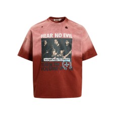 Tie dye used short sleeves