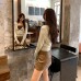 Stylish Exclusive Deep V-Neck Long Sleeve Tunic Top