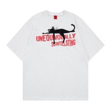 Cartoon Xiaomi Embroidered Casual Short Sleeve