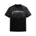 Spray painted vintage letters short sleeves