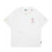 Cartoon Embroidered Short Sleeve