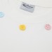 Cartoon Embroidered Short Sleeve