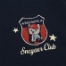 Emblem Embroidered Cartoon Short Sleeve
