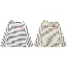 Striped printed casual long sleeved t-shirt for women Striped printed casual long sleeved t-shirt for women