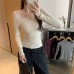 Unique Asymmetrical Shoulder Sexy Long Sleeve T-Shirt