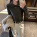 Striped Turn-down Collar Slim Fit Inner Layer T-shirt Striped Turn-down Collar Slim Fit Inner Layer T-shirt