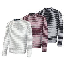 Retro striped lightweight long sleeved T-shirt